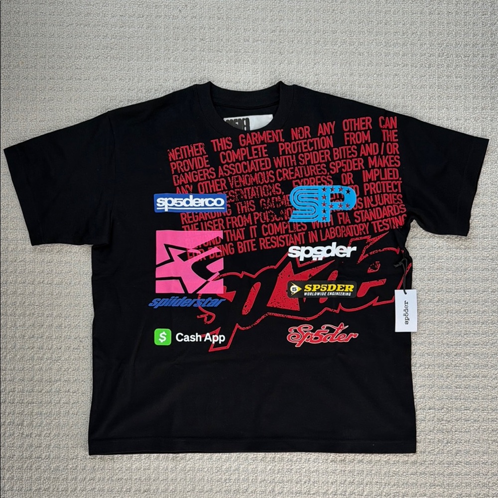 Sp5der Graphic Tee NWT